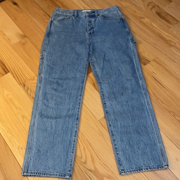 Madewell Low Slung Straight Carpenter Jeans in size 29, EUC, like new - Picture 6 of 16